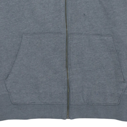 Under Armour Men's Grey Full Zip Hoodie Size L Relaxed Fit