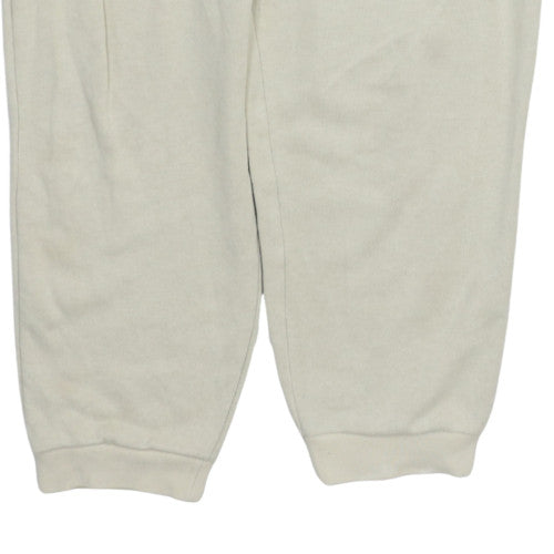 Nike Men's Beige Fleece Jogger Sweatpants M Regular Fit