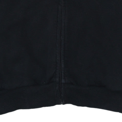 Puma Men's Black XL Track Jacket Full Zip Cotton Blend