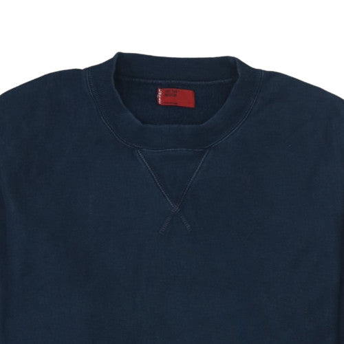 Levi's Men's Blue Pullover Sweatshirt Medium Crew Neck Fleece