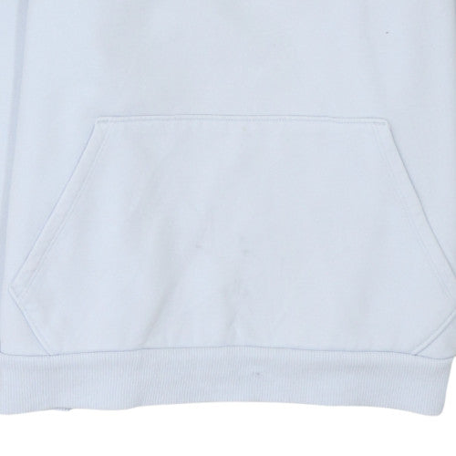Puma Women's Light Blue Pullover Hoodie XL Logo Print Casual