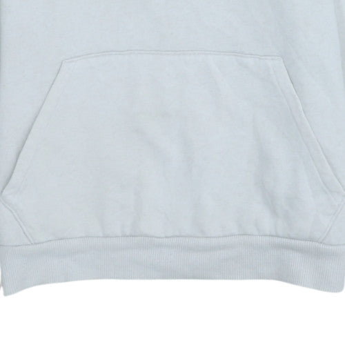 Puma Men’s White Pullover Hoodie Size L Regular Fit Kangaroo Pocket