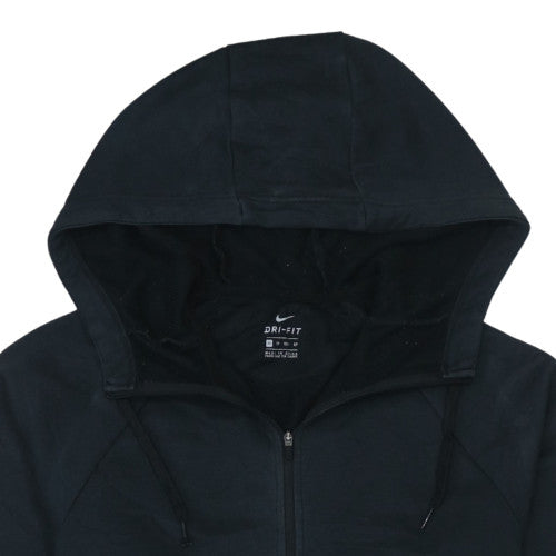 Nike Men's Black XS Full Zip Dri-FIT Hoodie Sweatshirt