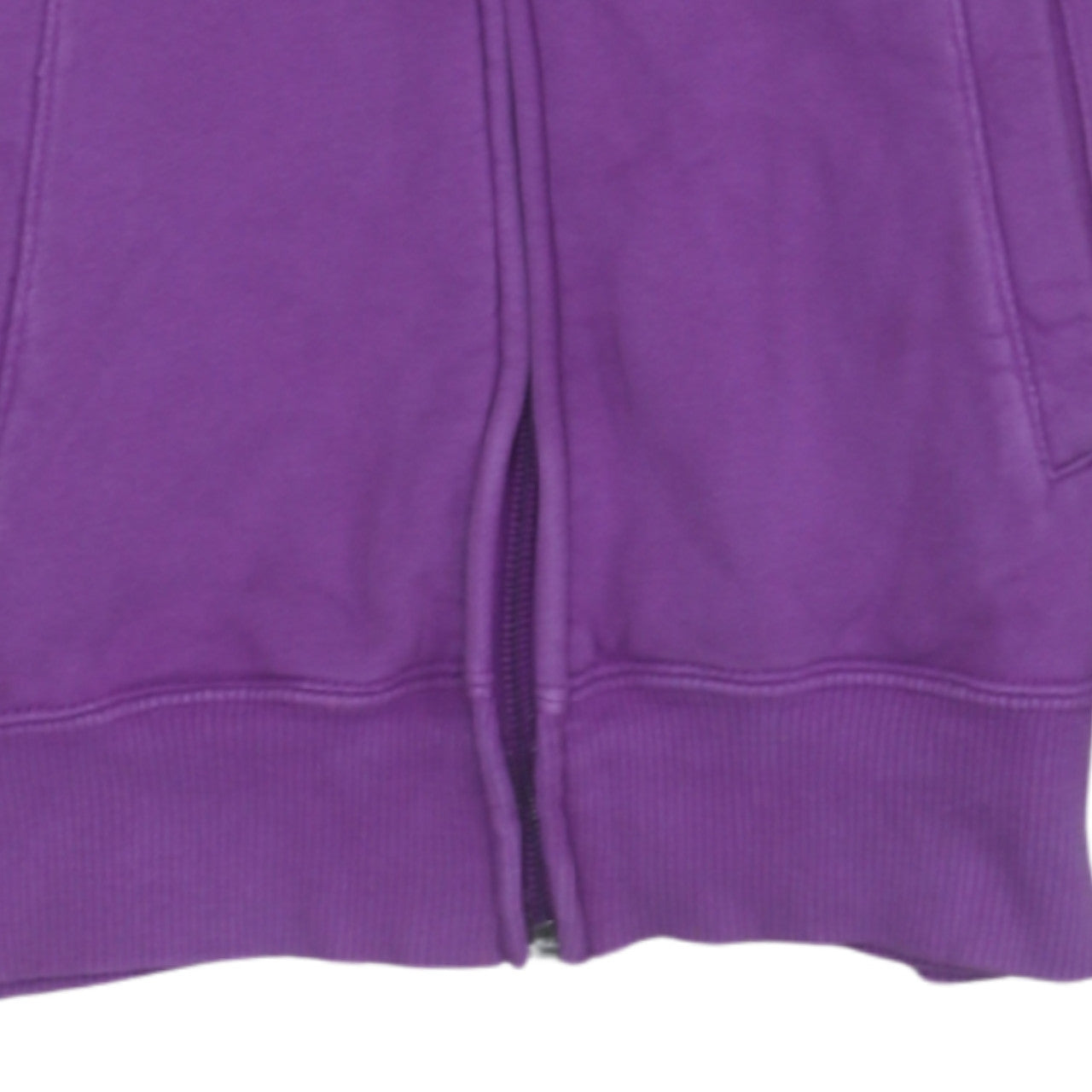 Nike Women's Purple Track Jacket S Full Zip Cotton Activewear