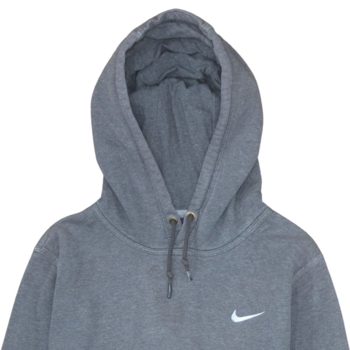 Nike Men's Grey Pullover Hoodie Small Regular Fit Fleece