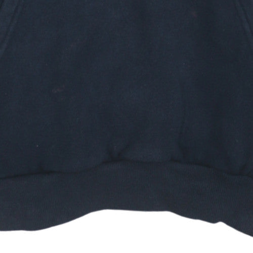 Ellesse Womens Navy Hoodie UK 12 Pullover Hooded Sweatshirt