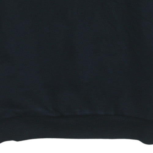 Puma Mens Black Small Crew Neck Fleece Sweatshirt