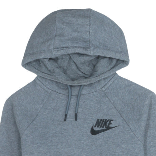 Nike Mens Grey XS Pullover Hoodie Long Sleeve Fleece Sportswear