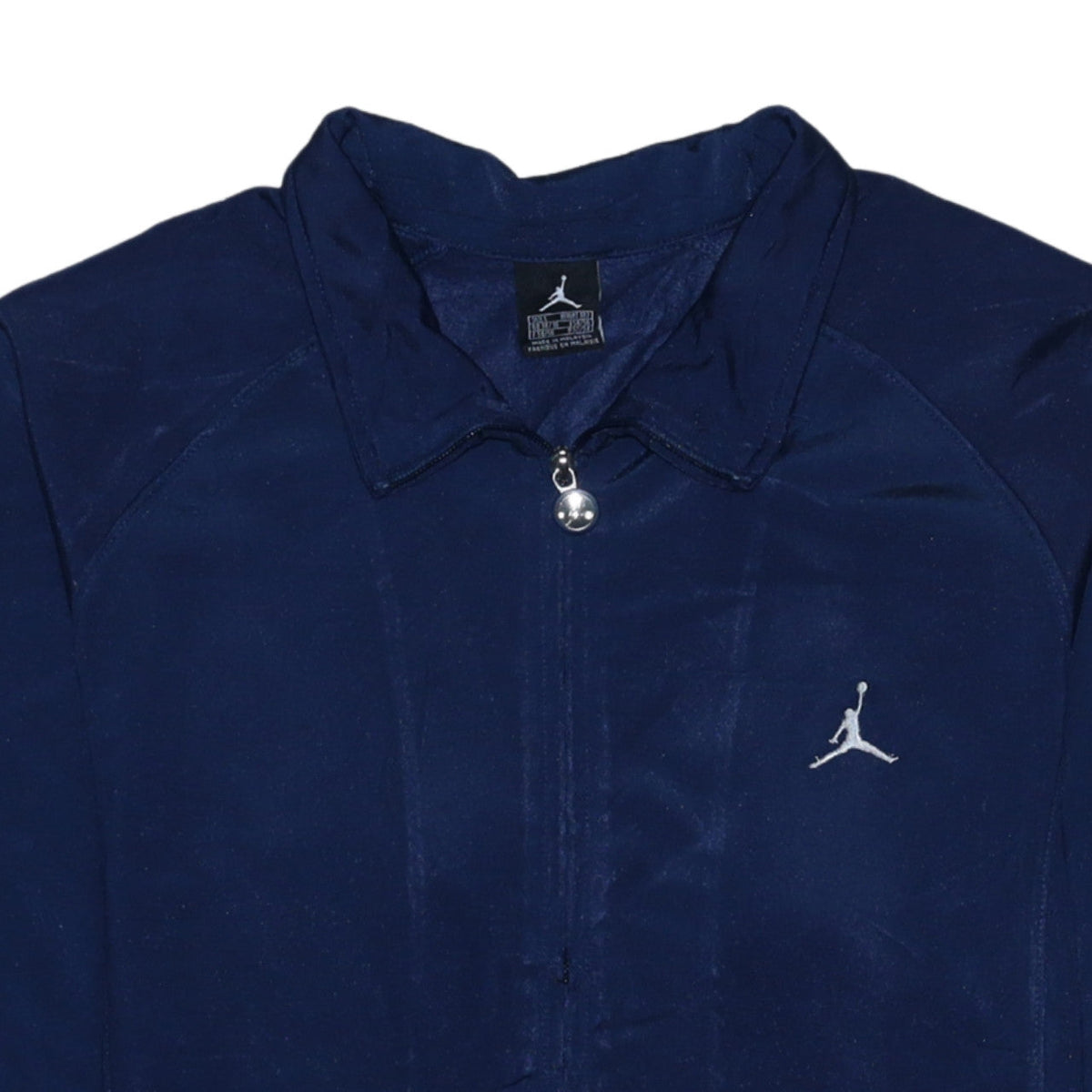 Nike Jordan Men's Navy Blue Full Zip Sweatshirt L Classic Style