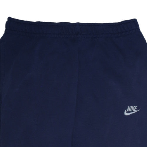 Nike Men's Blue Fleece Jogger Trousers Size M Regular Fit
