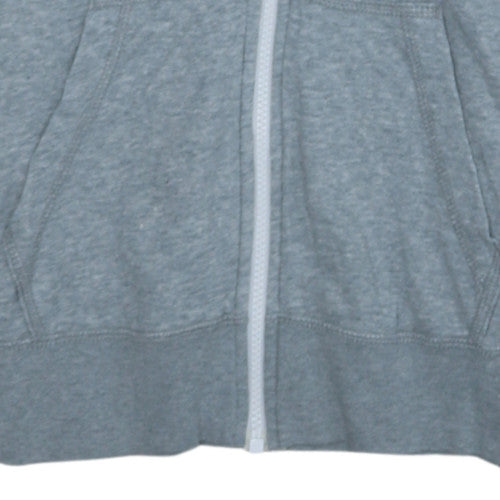 Nike Men’s Grey Full Zip Hoodie Size S Lightweight Sportswear