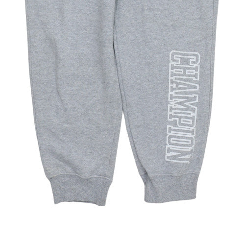Champion Men’s Grey Jogger Fleece Sweatpants L Regular Fit