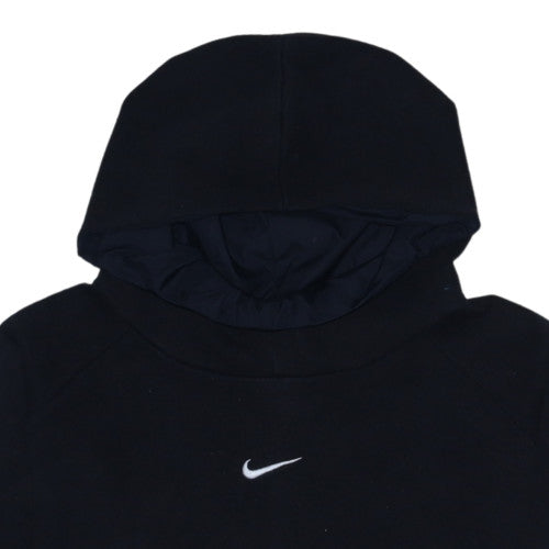 Nike Men’s Black Pullover Hoodie S Logo Fleece Sportswear