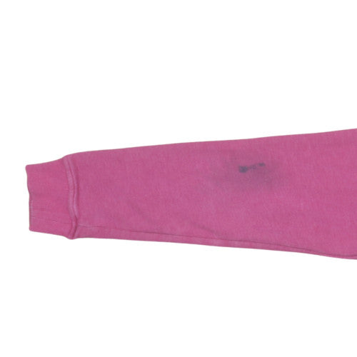 Canterbury Womens Pink Full Zip Hoodie Size 14 Cotton Blend