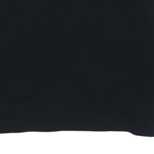 Nike Mens Black XL Pullover Crew Neck Graphic Sports Sweatshirt