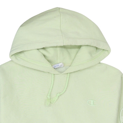 Champion Men's Green Pullover Hoodie Large Reverse Weave