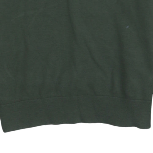 Calvin Klein Jeans Men's Green Small Pullover Sweatshirt