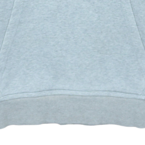 Nike Womens Grey Pullover Hoodie Size P Cotton Blend Logo Print
