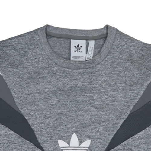Adidas Men's Grey Crew Neck Sweatshirt Size M Sports Pullover