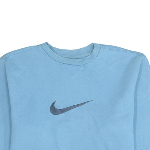 Nike Boys Blue Crew Neck Pullover Sweatshirt Size 14-15 Years