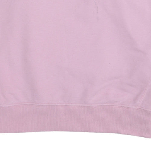 Champion Womens Pink XL Crew Neck Pullover Sweatshirt