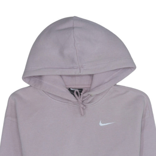 Nike Womens Pink Pullover Hoodie XS Hooded Sweatshirt Casual