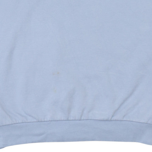 U.S. Polo Assn. Men's Blue Crew Neck Cotton Sweatshirt L