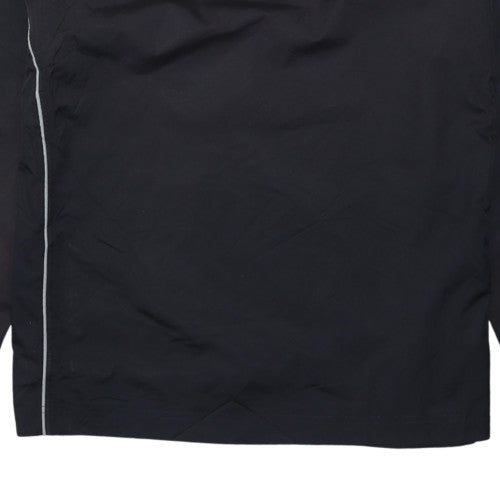Kipsta Men's Black L Pullover Windproof Football Training Jacket