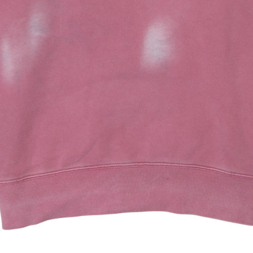 Carhartt WIP Women's Pink Nelson Sweatshirt L Cotton Crew Neck