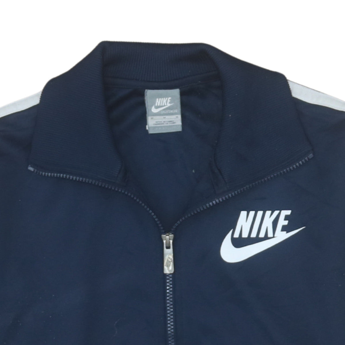 Nike Men's Blue Track Jacket M Full Zip Sportswear Top