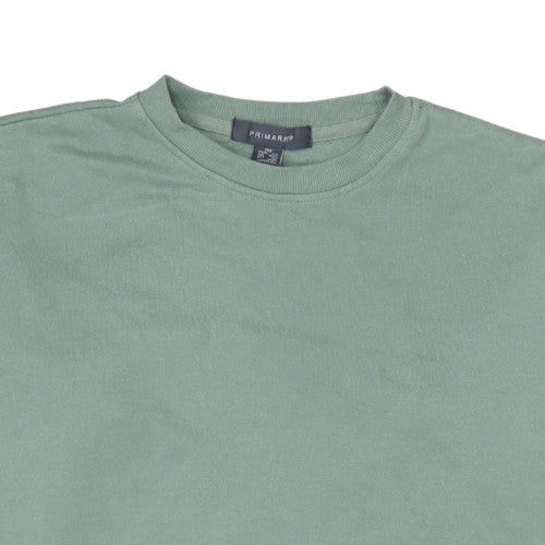 Primark Women’s Green 2XS Pullover Sweatshirt - Casual Crew Neck