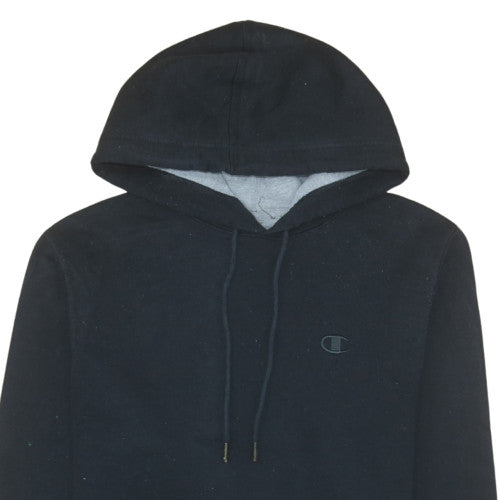 Champion Women's Black Small Pullover Hoodie with Logo