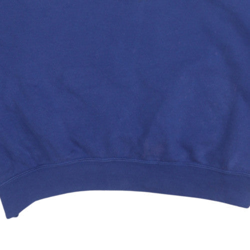 Russell Athletic Women's Blue XL Crew Neck Sweatshirt