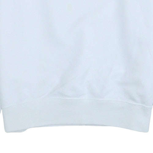 Champion Men's White Large Crew Neck Graphic Sweatshirt