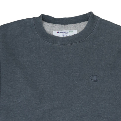 Champion Mens Grey Crew Neck Pullover Sweatshirt Size M