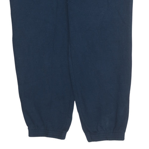 Umbro Men's Blue Fleece Sweatpants M Regular Tapered Fit Activewear