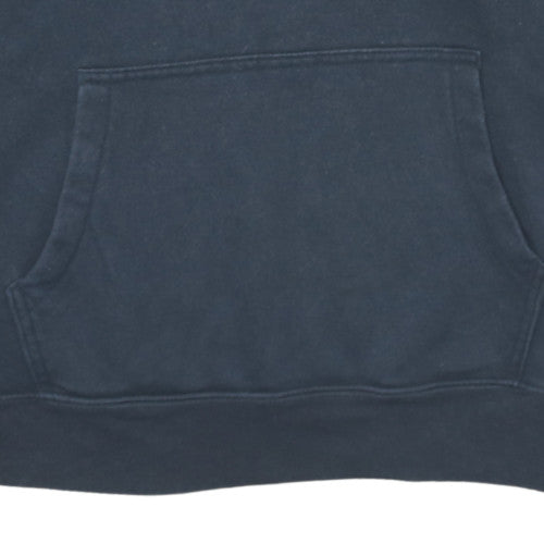 Gap Mens Blue Fleece Pullover Hoodie XL Regular Fit