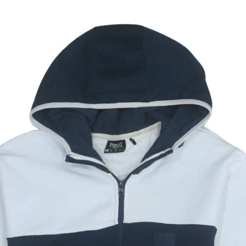 Everlast Men's Blue Full Zip Hoodie XL Sports Fleece