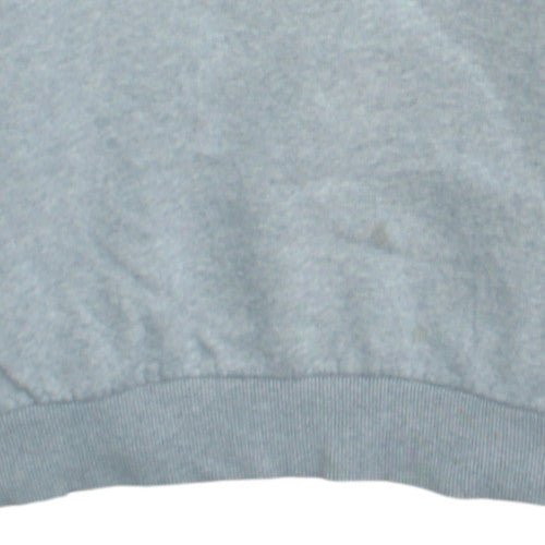 Calvin Klein Men's Grey Colour Block 1/4 Zip Sweatshirt S
