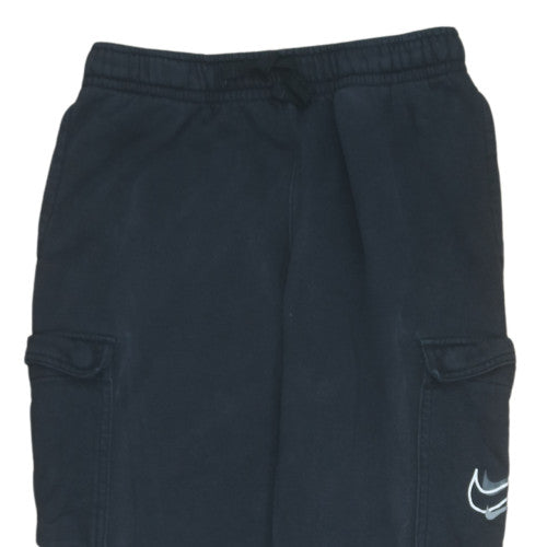 Nike Boys Black XL Jogger Fleece Activewear Trousers with Cargo Pockets