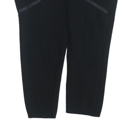 Nike Men Black Fleece Jogger Trousers Size S Regular Fit