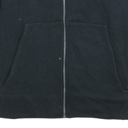 Nike Men's Black XL Full Zip Fleece Hoodie Sweatshirt