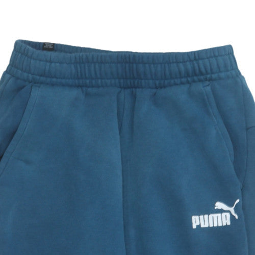 Puma Men's Blue Fleece Jogger Sweatpants S Regular Fit Activewear