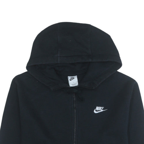 Nike Men's Black Full Zip Hoodie Size S Fleece Sportswear