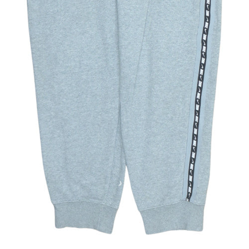 Nike Men's Grey Jogger Fleece Cargo Sweatpants L Regular Fit
