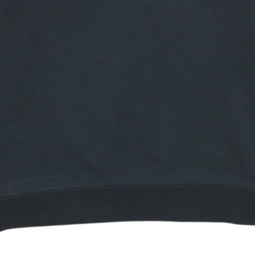 Gym King Men's Black Medium Crew Neck Slim Fit Sweatshirt