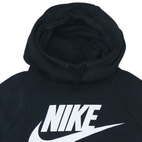 Nike Men's Black Pullover Hoodie L Fleece Graphic Sportswear