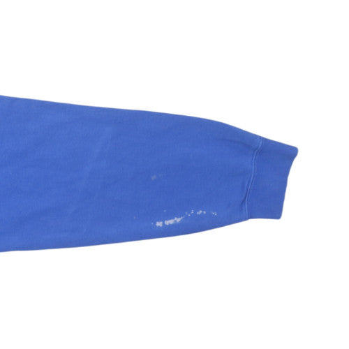 Nike Men's Blue Pullover Hoodie L Sports Fleece Sweatshirt