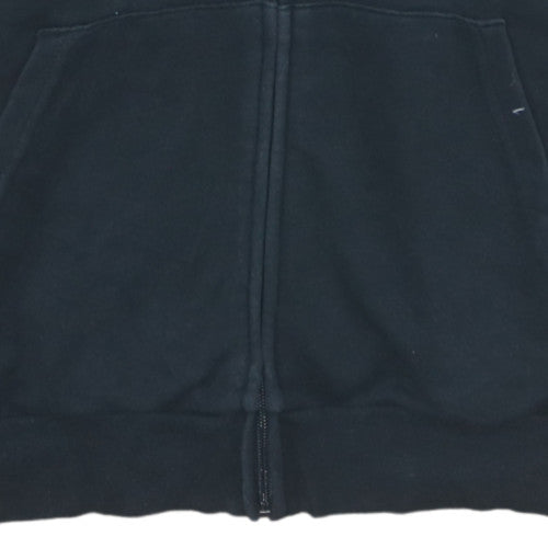 Adidas Womens Black Full Zip Hoodie L 16-18 Hooded Sweatshirt