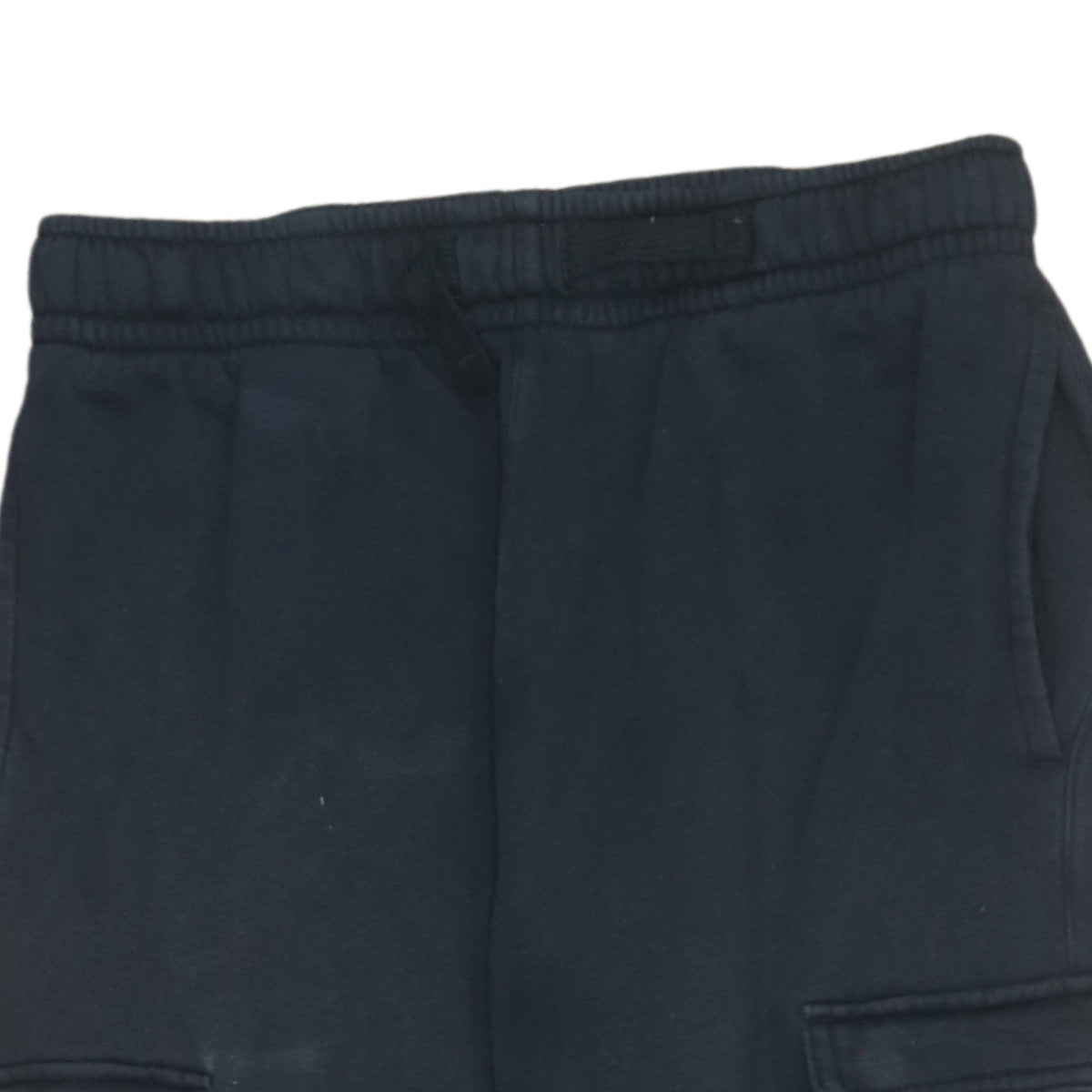 Nike Teens Black Fleece Cargo Jogger Trousers Size L 147-158cm